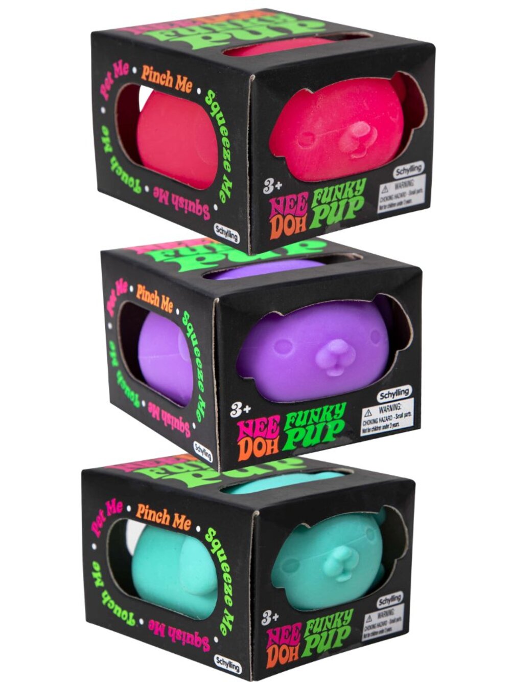 Authentic Schylling NeeDoh Funky Pup Dog Squishy Sensory Fidget NEW